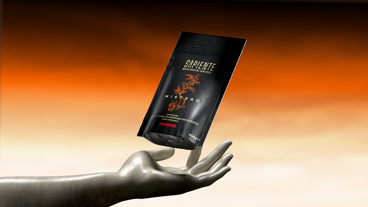 Sapiente - Mystery Arabica and Fine Robusta Coffee Beans 200g (Mistero)
