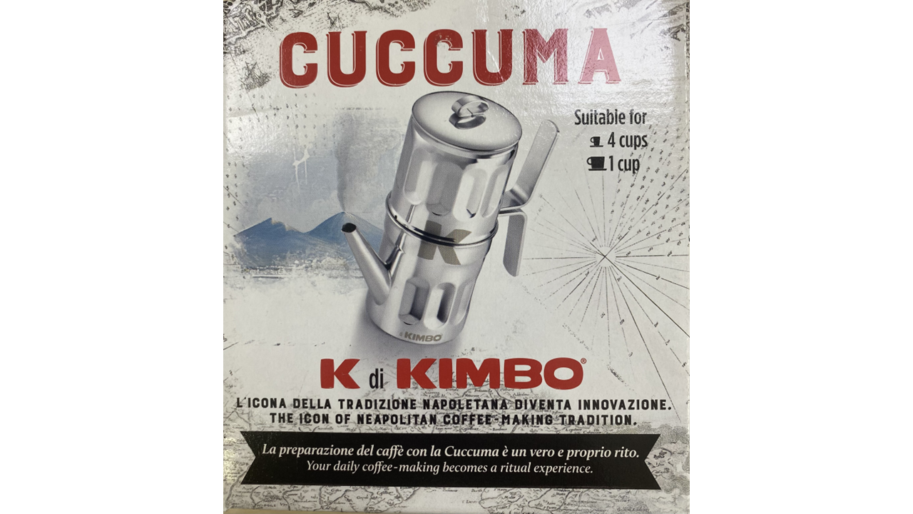 Kimbo 4 Cup Cuccuma