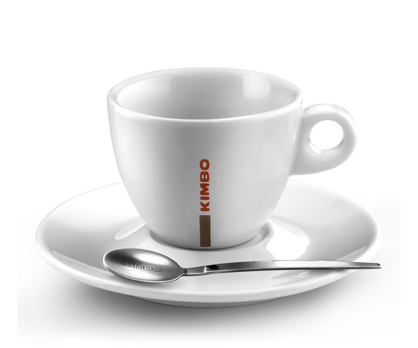 Kimbo Ceramic Cappuccino Cup and Saucer (single)