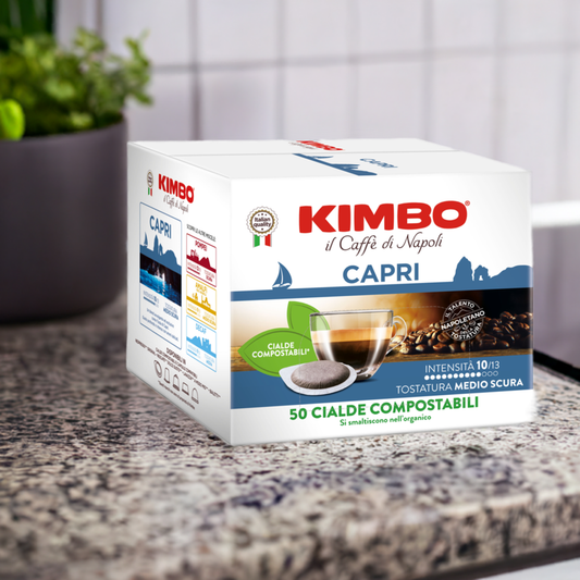 Kimbo Capri Compostable Paper Pod 50's