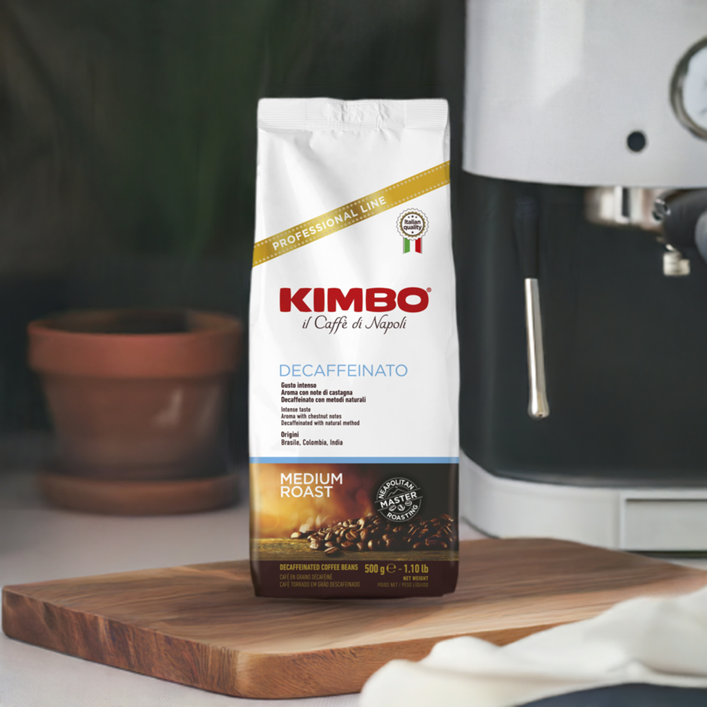 Kimbo Decaffeinated Beans 500g