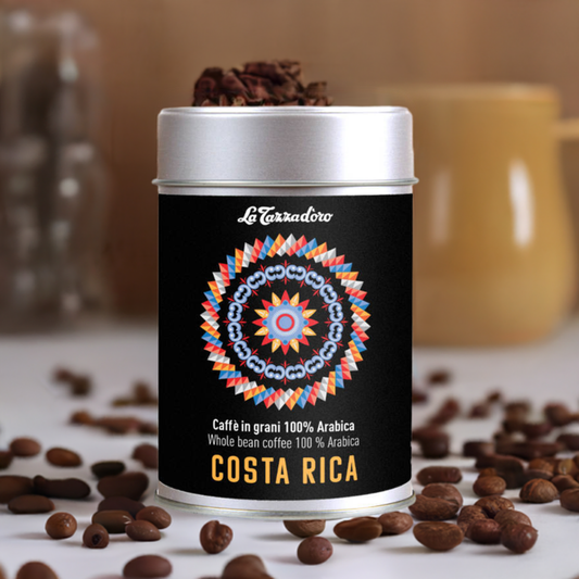 La Tazza D'Oro Costa Rica Single Origin Beans - Tin 250g