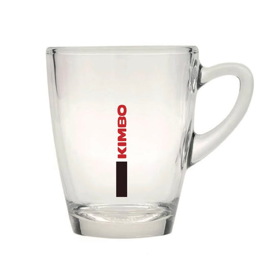 Kimbo Latte Glass Mug